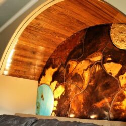 The Direct Colors acid stains used were Coffee Brown, Malayan Buff, and Azure Blue. The Direct Colors acid stains used were Coffee Brown, Malayan Buff, and Azure Blue.