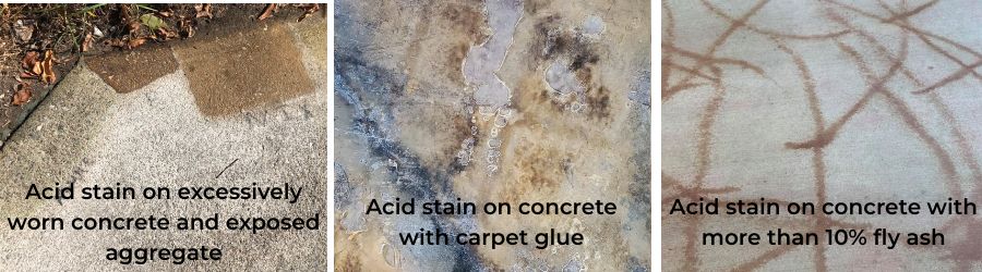 Concrete Acid Stain Direct Colors