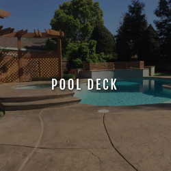Concrete Pool Deck Ideas