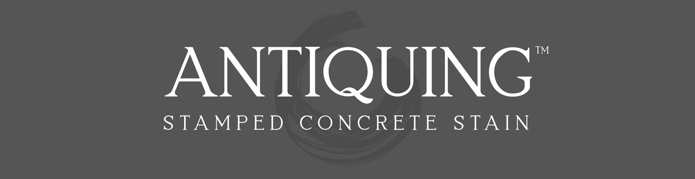 Antiquing(TM) Stamped Concrete Stain