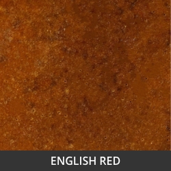 English Red EverStain Concrete Acid Stain Color Swatch