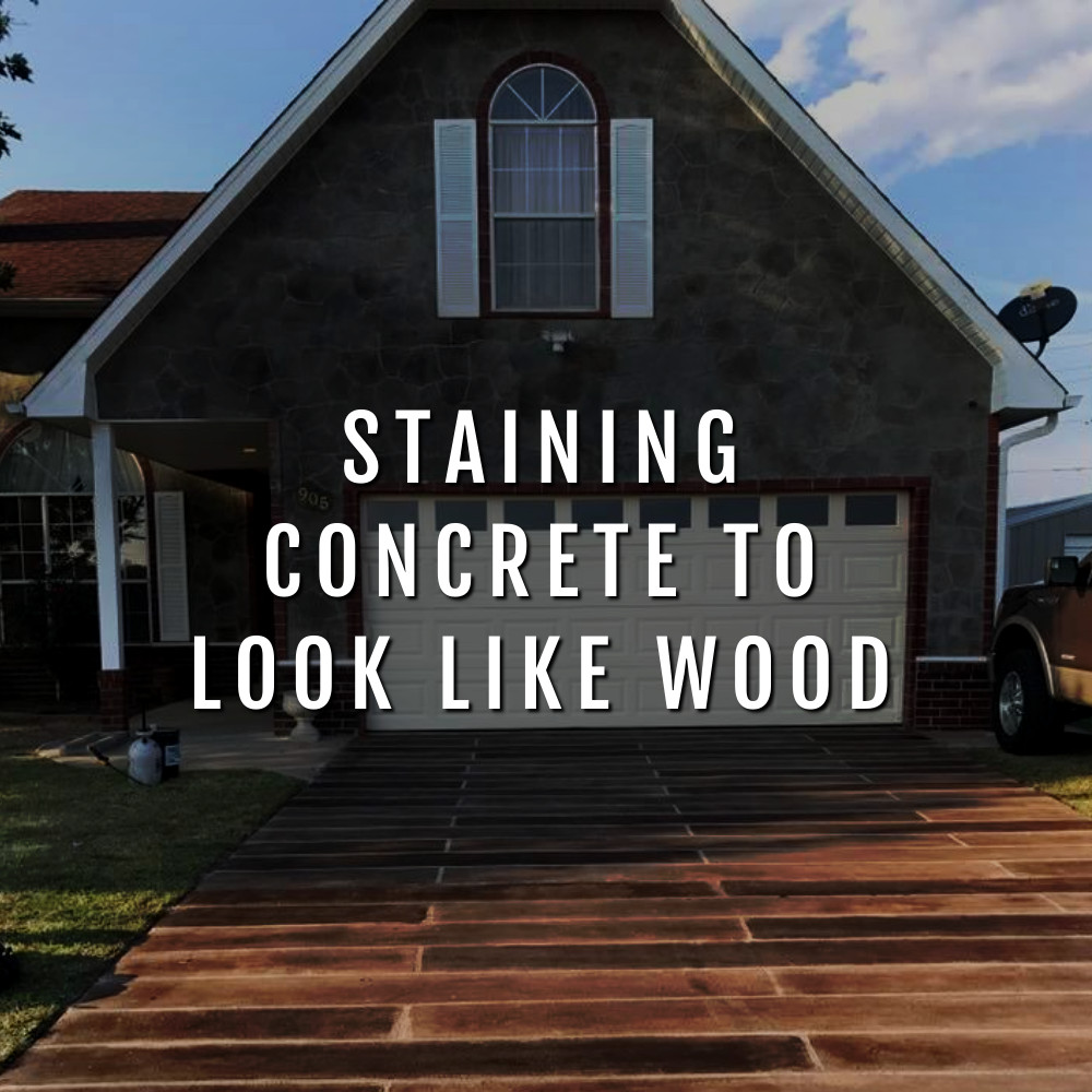 Concrete That Looks Like Wood Floors