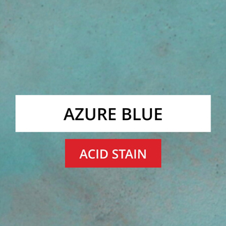 Azure Blue Concrete Acid Stain Gallery