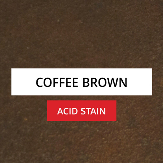 Coffee Brown Concrete Acid Stain Gallery