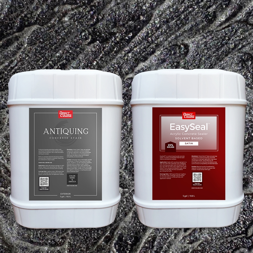 Coatings One Acrylic Pack-S: Colorant for Solvent Based Concrete Sealer