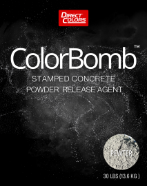 Directcolors - ColorBomb™ Powder Release Agent: Pewter: 30 Pound