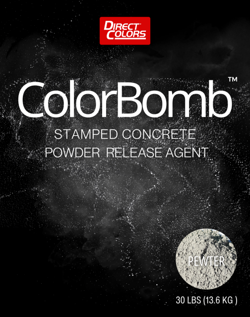 ColorBomb™ Powder Release Agent: Pewter: 30 Pound