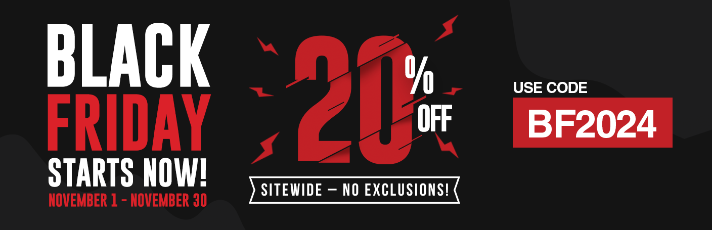 20% off - Black Friday Sale