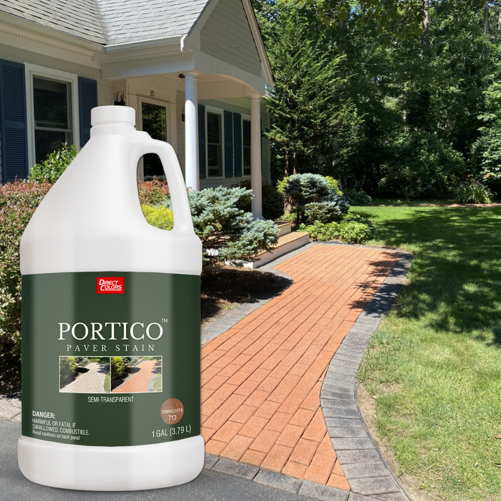 Portico™ Paver Stain Gallery