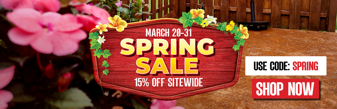 15% off - Spring Sale