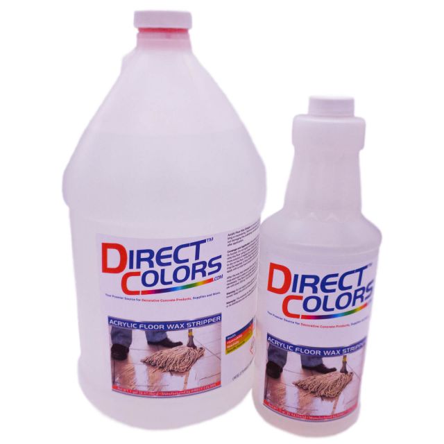 Concrete Floor Wax Remover Direct Colors