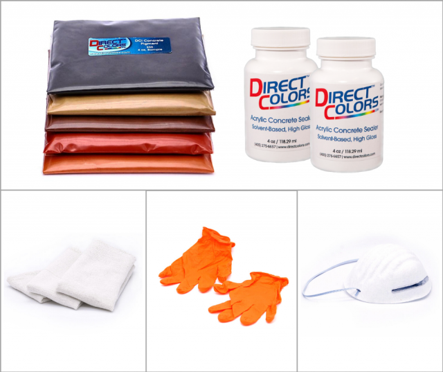 Royal blue Concrete Color Pigment Dye for Cement Mortar Grout Pool Plaster 1lb