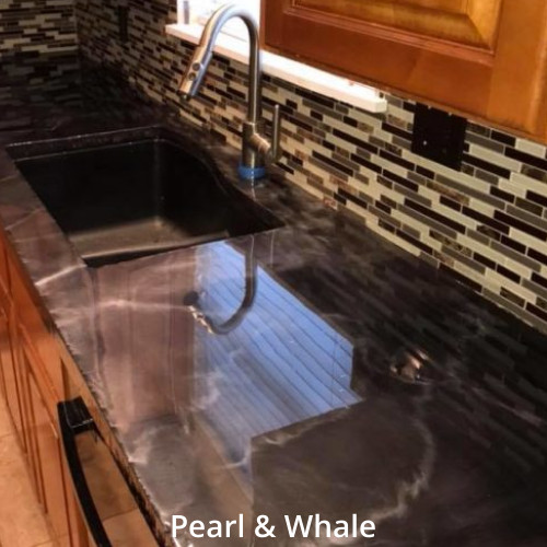 Featured image of post Black Epoxy Countertop Ideas / Epoxy countertops are an quick and easy way to refinish existing countertops.